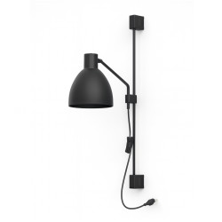 ARANDELA DECOR SOBREPOR NIC ARTICULADA LAMP LED BULBO 9W Ø150x330x580mm