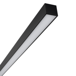 PERFIL SOBREPOR LINEAR IRON 37W DIFUSOR + MODULO 2700 DRIVER ON/OFF 37X1125x35mm