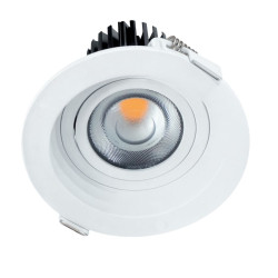 SPOT DECOR EMBUTIR RD ATRIA 5W LENTE BLACK 36º Ø70x84mm