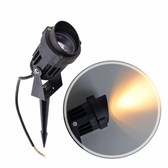 PROJETOR LED TIPO ESPETO 15W  24º BV IP65 Ø80x320mm