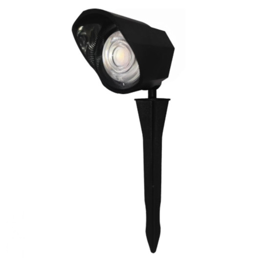 PROJETOR LED TIPO ESPETO IZAR 5W 38° BV IP65 Ø50x210mm