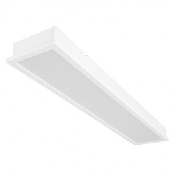 LUMINÁRIA COMERCIAL EMBUTIR BR RT PIAZZA 900LT 200x1243x56mm