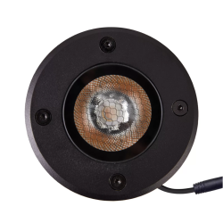EMBUTIDO DE SOLO LED PT VENNA 10W 12º + ANTI-OFUSCANTE IP67 Ø100x70mm