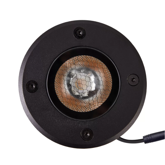 EMBUTIDO DE SOLO LED PT VENNA 10W 12º + ANTI-OFUSCANTE IP67 Ø100x70mm