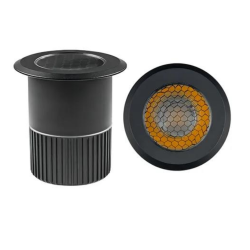 EMBUTIDO DE SOLO FOCCO GRID 10W 12º Ø78X119mm