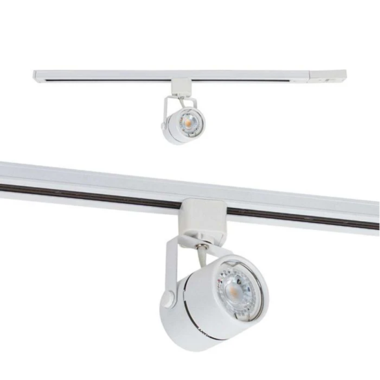 SPOT PARA TRILHO 6W LAMP LED PAR16 Ø60x78mm