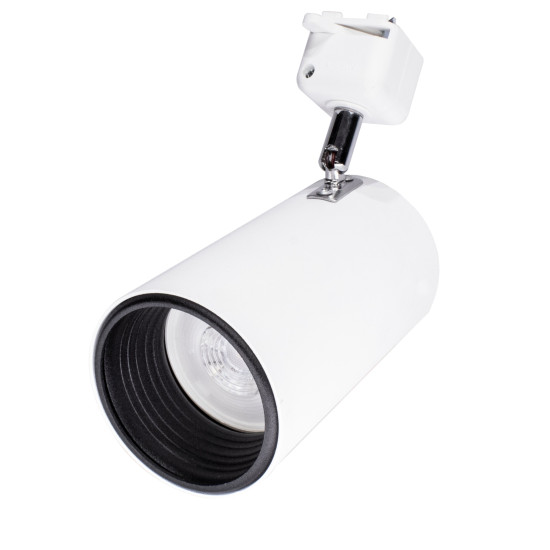 SPOT TRILHO ALBA PAR20 5.5W  REFLETOR FRISADO ANTI-OFUSCANTE BV Ø77x140x148mm