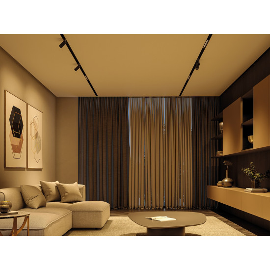 SPOT TRILHO TRACE LED 5W 34º Ø50X125mm